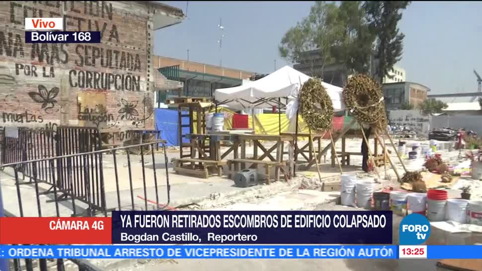 Recuerdan a víctimas del sismo 19S en fábrica textil de Simón Bolívar