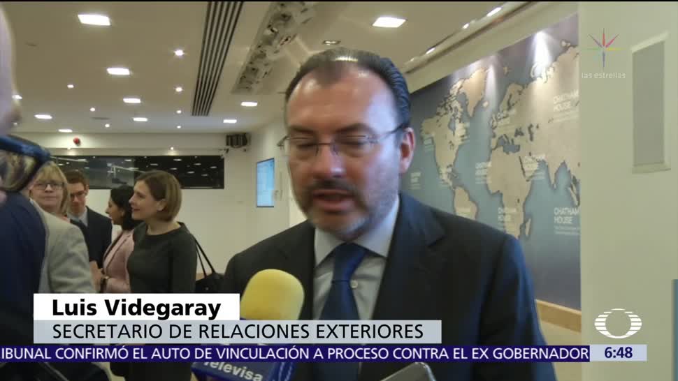 Videgaray afirma que las negociaciones del TLCAN son prioridad número 1