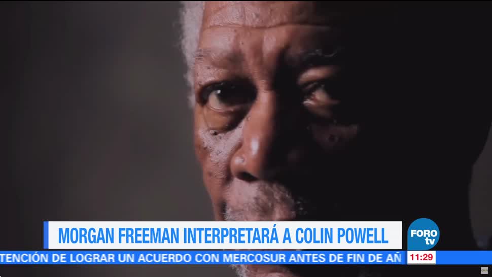 Morgan Freeman interpretará a Colin Powell