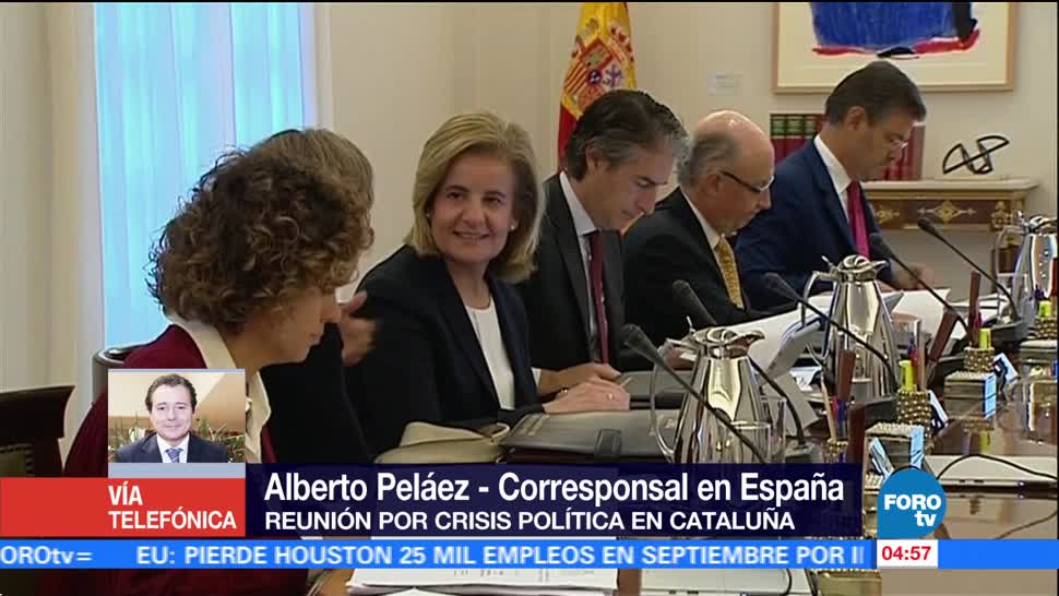 Mariano Rajoy encabeza reunión por crisis política en Cataluña