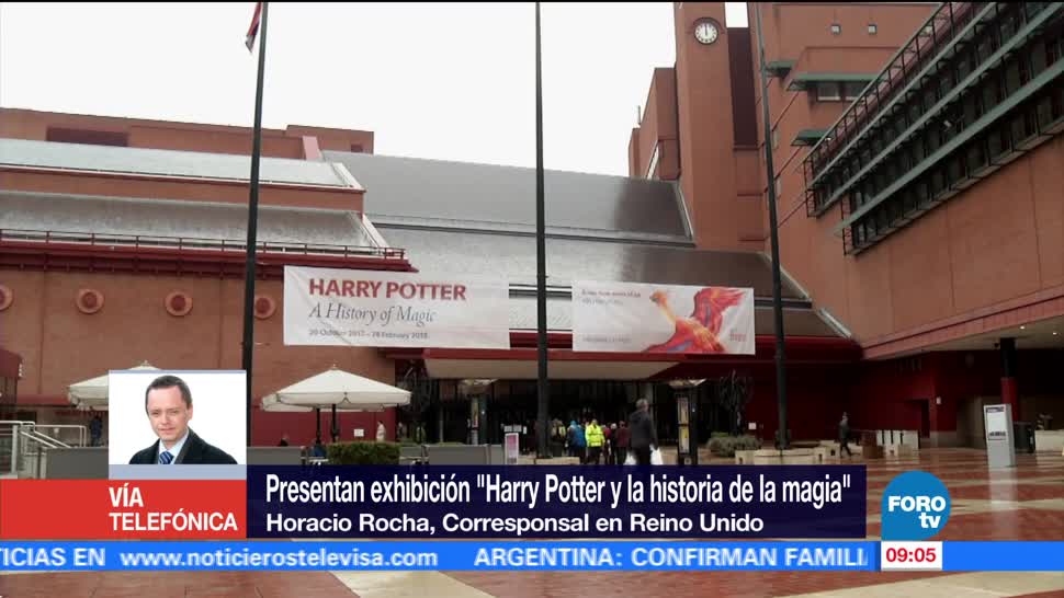Presentan exhibición de ‘Harry Potter y la historia de la magia’