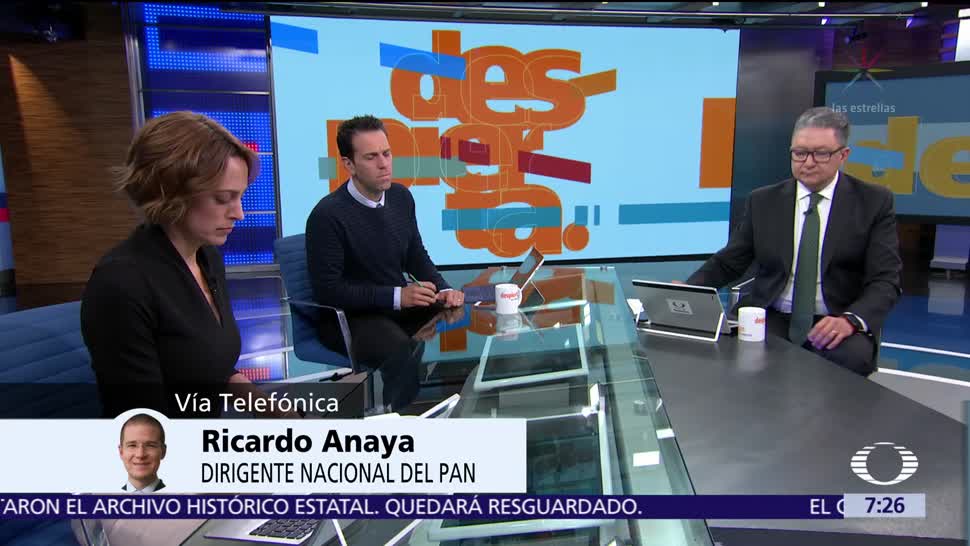 Ricardo Anaya habla en el estudio de Despierta sobre el Frente Ciudadano