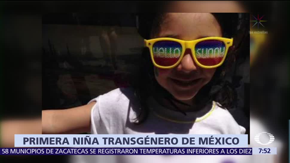 Sophia es la primera niña transgénero mexicana que no pasa por juicio