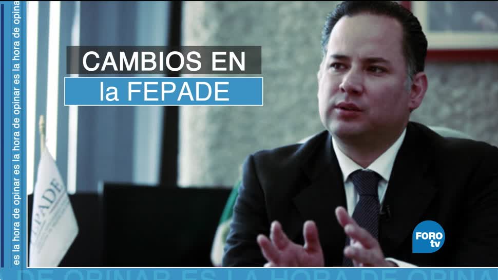 Cambios en la Fepade, sustitución de Santiago Nieto