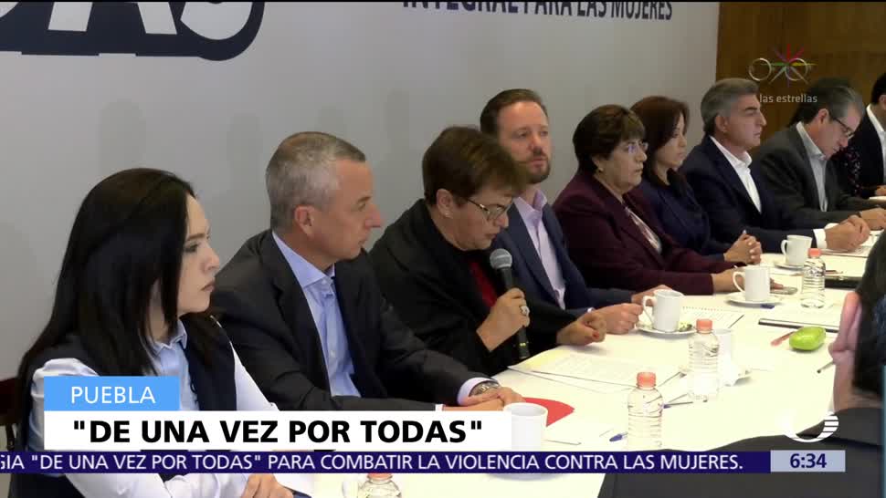 Puebla activa 'De una vez por todas' para erradicar violencia contra mujeres