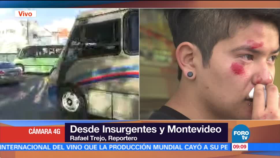Tráiler atropella a cinco personas en Insurgentes y Montevideo