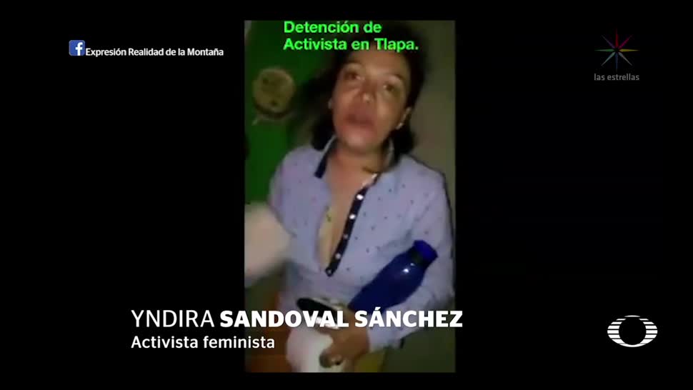Controversia por acusación de activista a policías de Tlapa