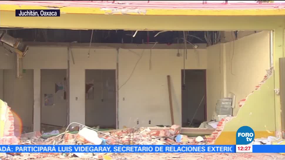 Avanza demolición de Hospital General de Juchitán