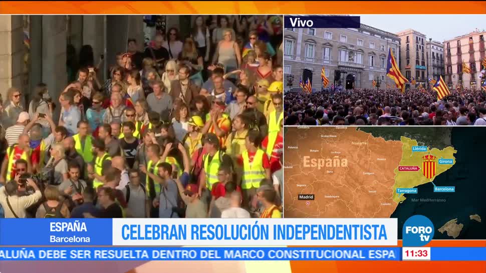 Alcances de la resolución de Independencia en Cataluña