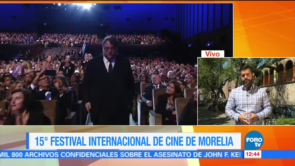 Guillermo del Toro, padrino del Festival de Cine de Morelia