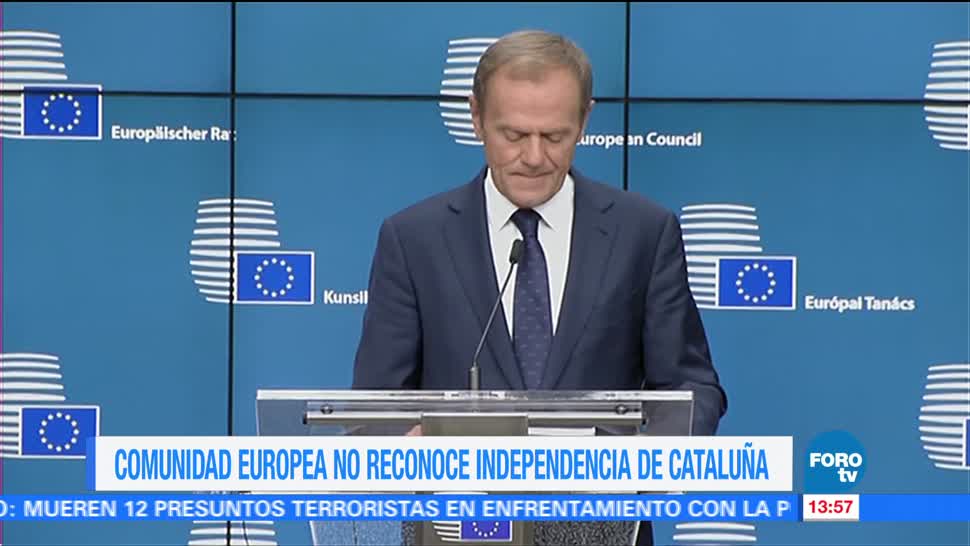 La comunidad europea no reconoce la independencia de Cataluña