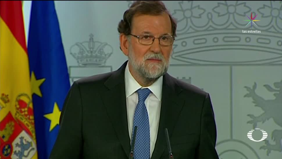 Cataluña declara su independencia; el gobierno de Rajoy reacciona