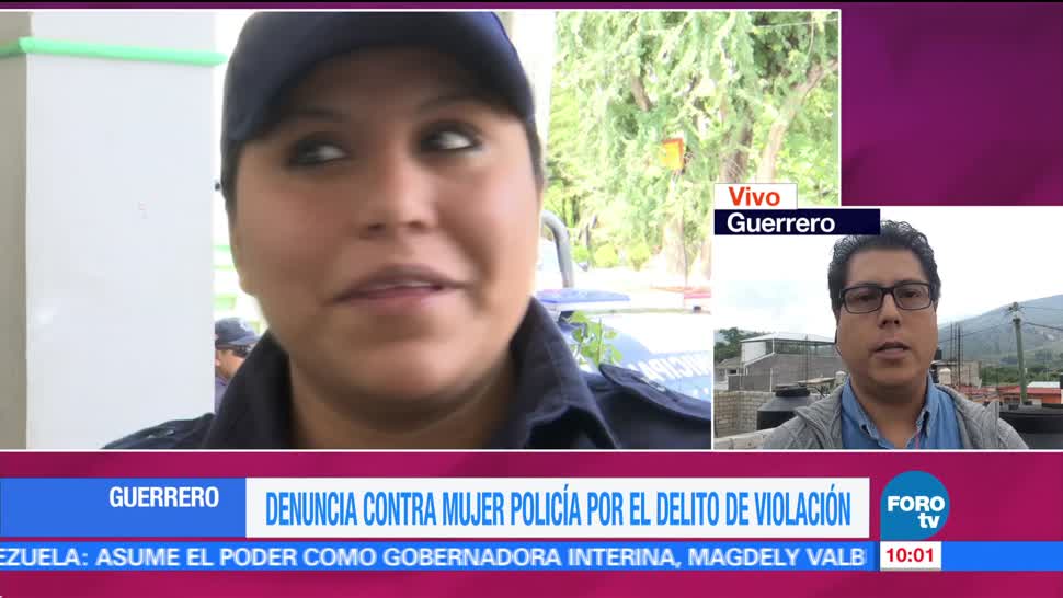 Denuncian a mujer policía por el delito de violación en Guerrero