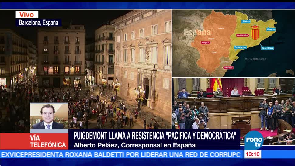 Qué sucederá con Puigdemont tras declarar la independencia en Cataluña