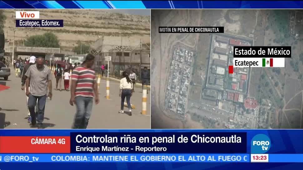 Al menos dos lesionados en motín de Chiconautla, Estado de México