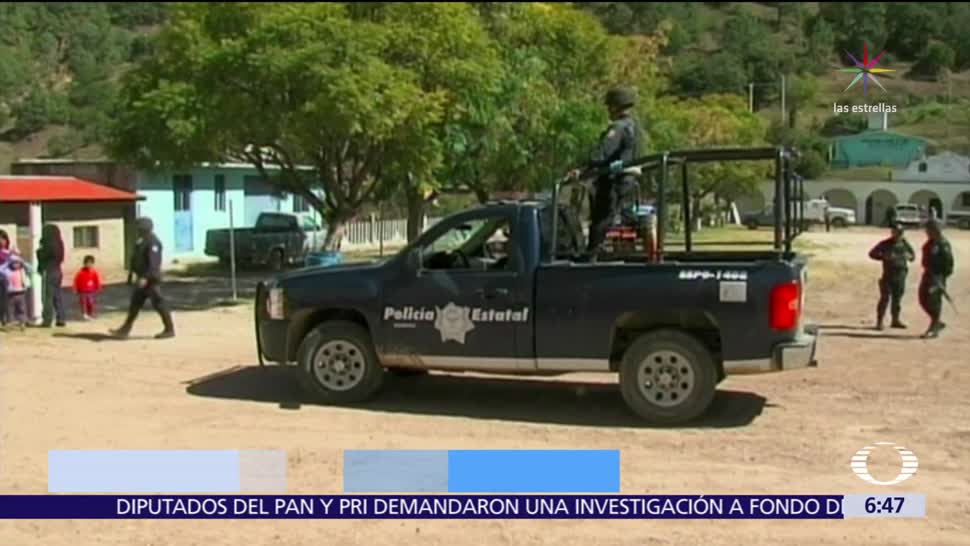 Encuentran 6 cuerpos en Loma Bonita, Oaxaca