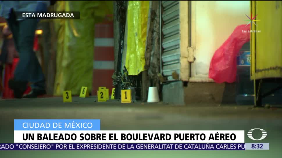 Hombre muere baleado sobre el Boulevard Puerto Aéreo
