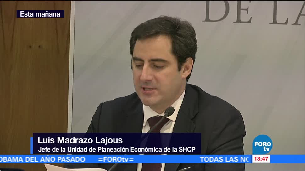 Ingresos tributarios crecen 1.8% real anual: Luis Madrazo