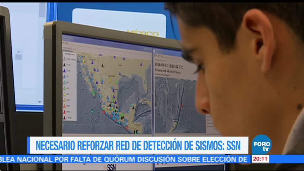 SSN pide reforzar red de detección de sismosSSN pide reforzar red de detección de sismos