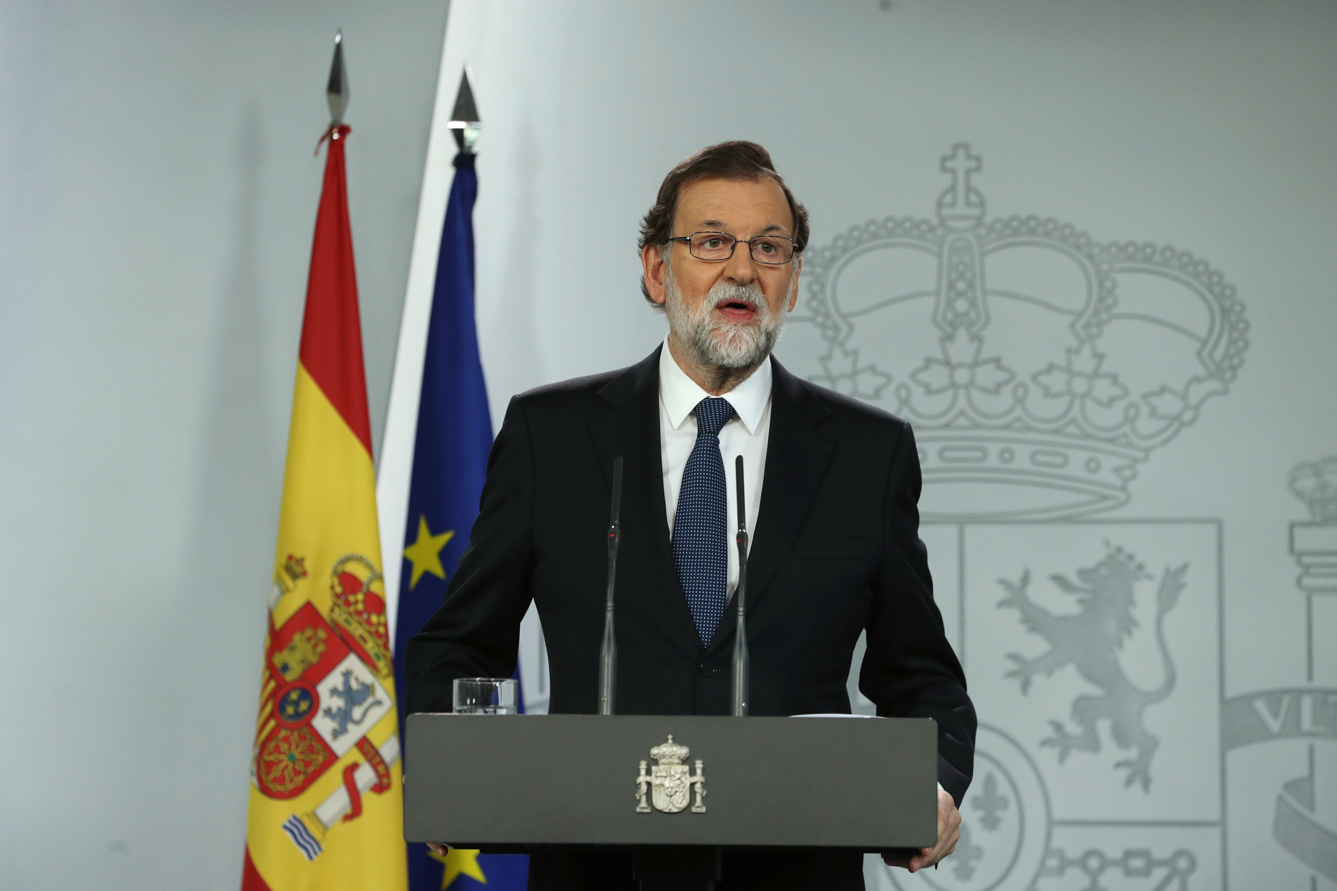 Hoy no ha habido un referéndum, ha habido una escenificación: Rajoy