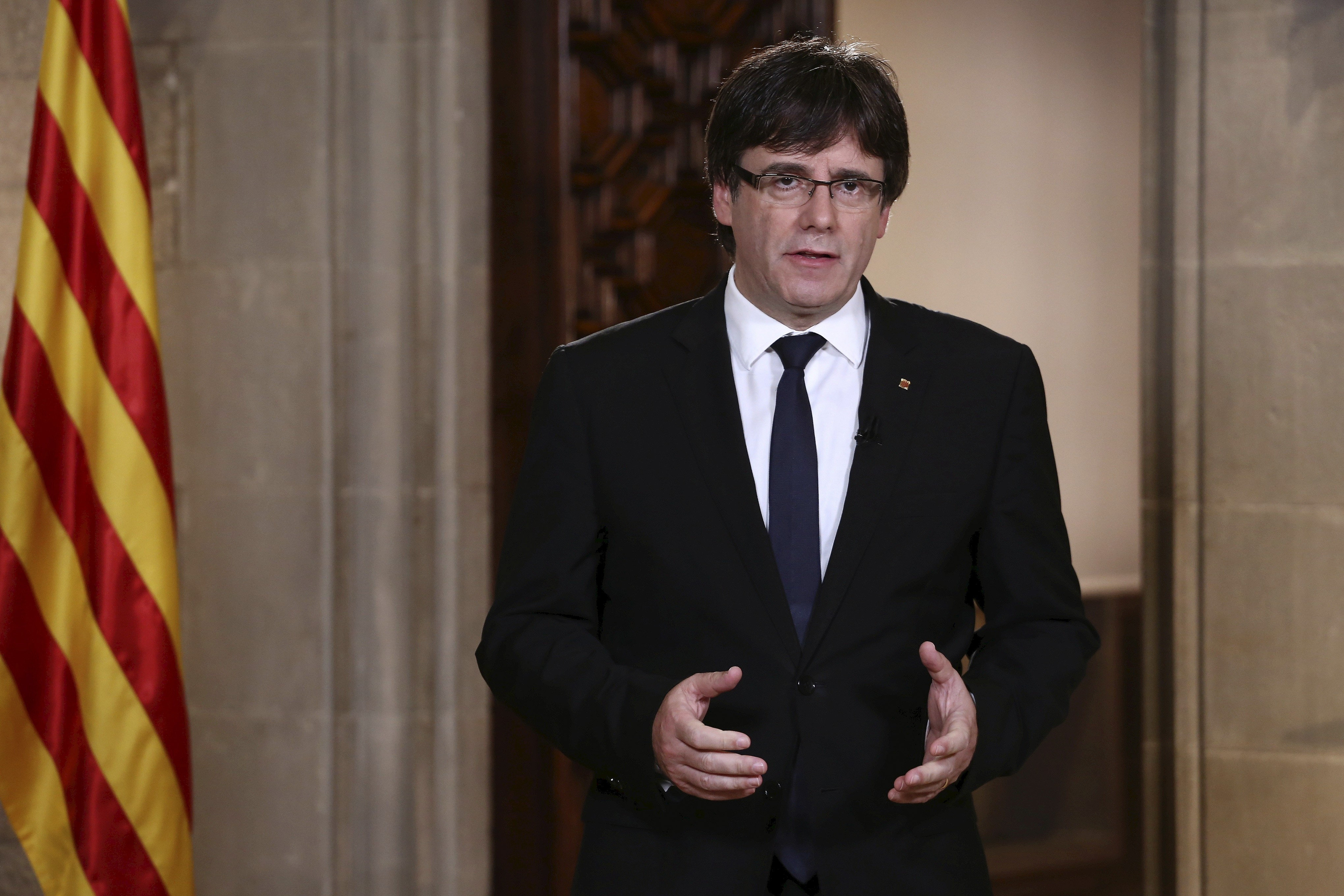 Presidente catalán dice que el rey de España decepcionó a mucha gente