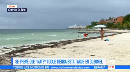 Alerta Q. Roo Tormenta Tropical Nate Quintana Roo
