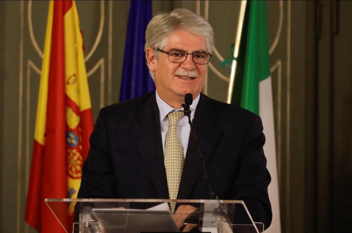 Alfonso Dastis, ministro español de Exteriores