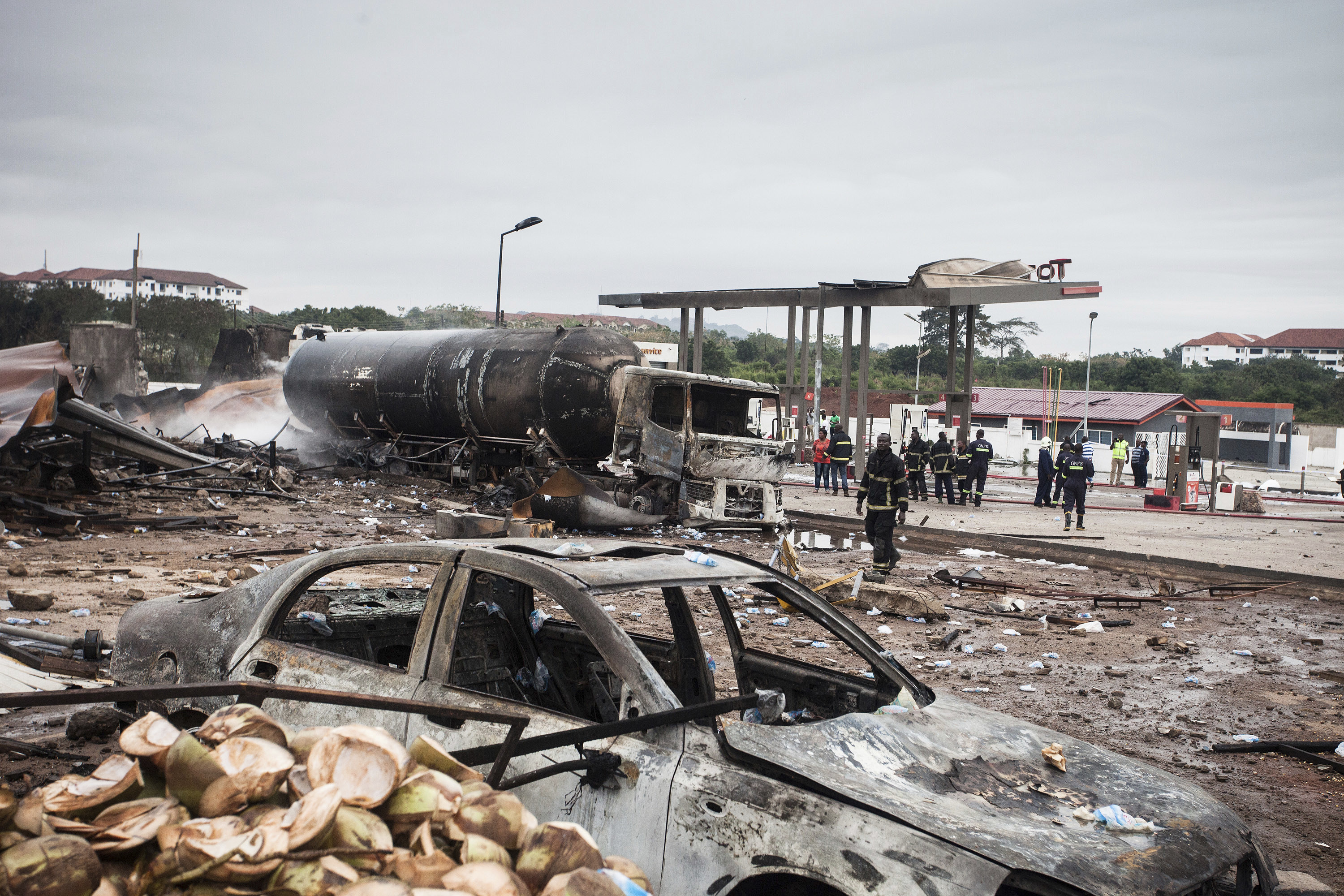 Explosión en una gasolinera en Ghana deja 6 muertos y 130 heridos