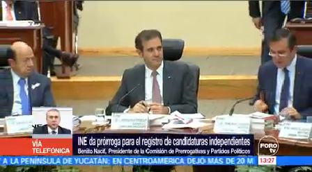 Benito Nacif Explica Prórroga Registro Candidaturas Independientes