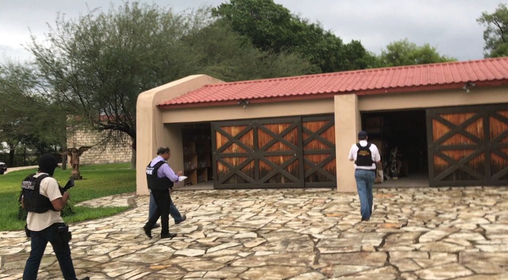 Catean rancho del exgobernador de Tamaulipas Eugenio Hernández Flores