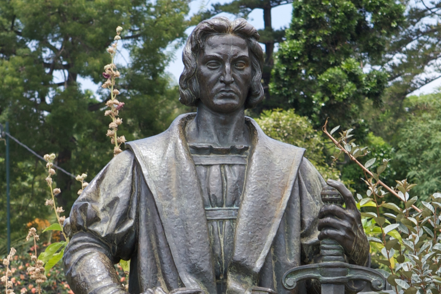 Cristobal Colón Estatua