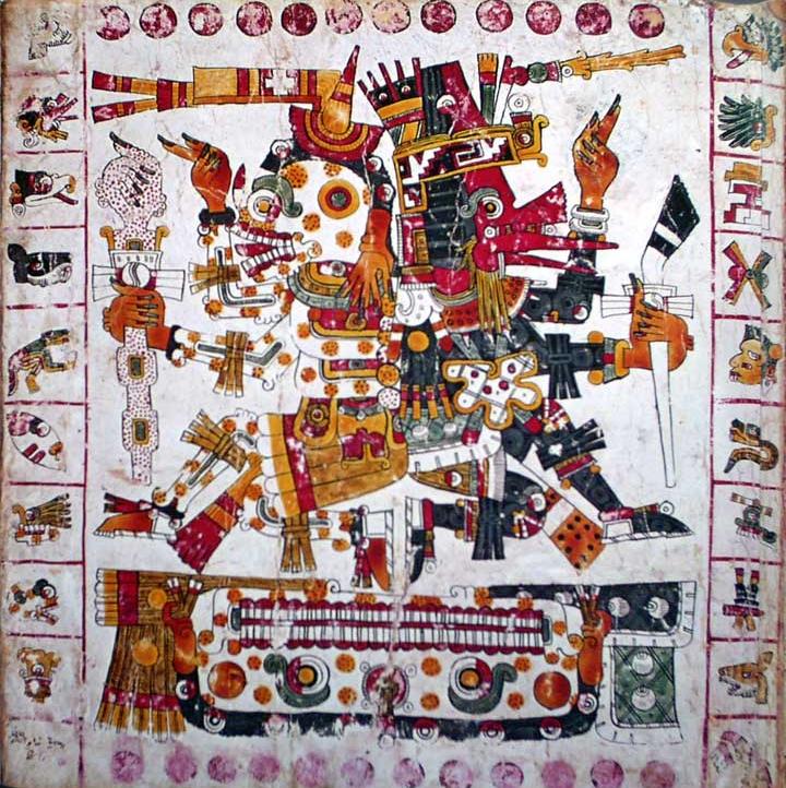 CodexBorgia-mictlantecuhtli.mexicas-atztecas-día-de-muertos