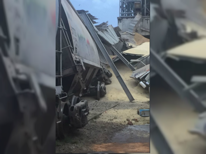 colapso de silo provoca dos desaparecidos en veracruz