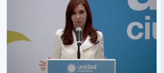 Cristina Fernández de Kirchner, expresidenta de Argentina