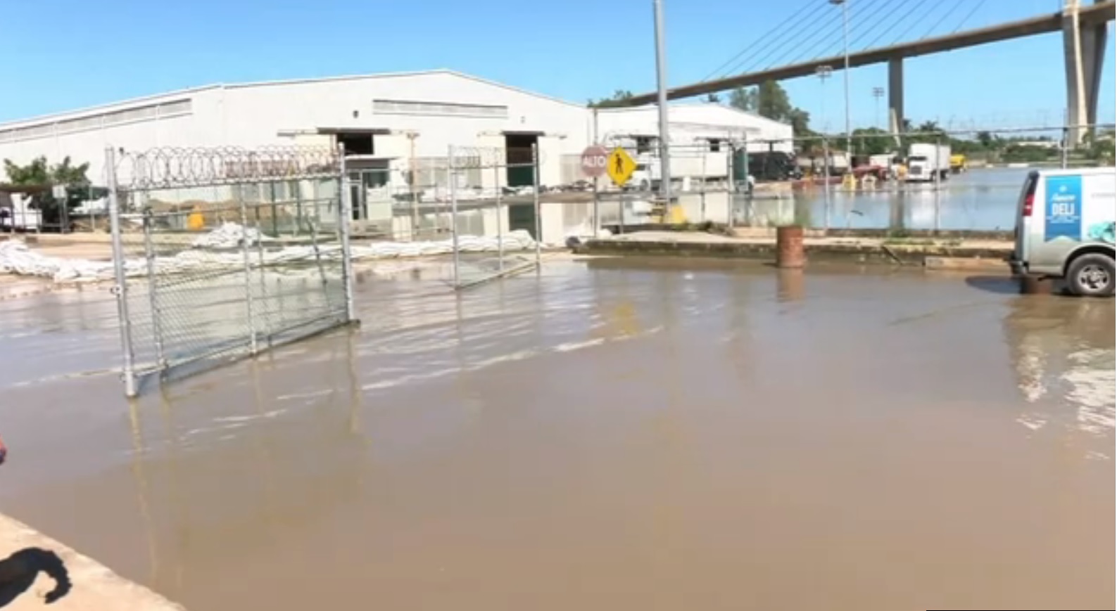 rio panuco desborda en tampico tamaulipas