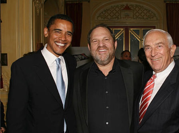 Weinstein donó miles de dólares a campañas de Clinton y Obama