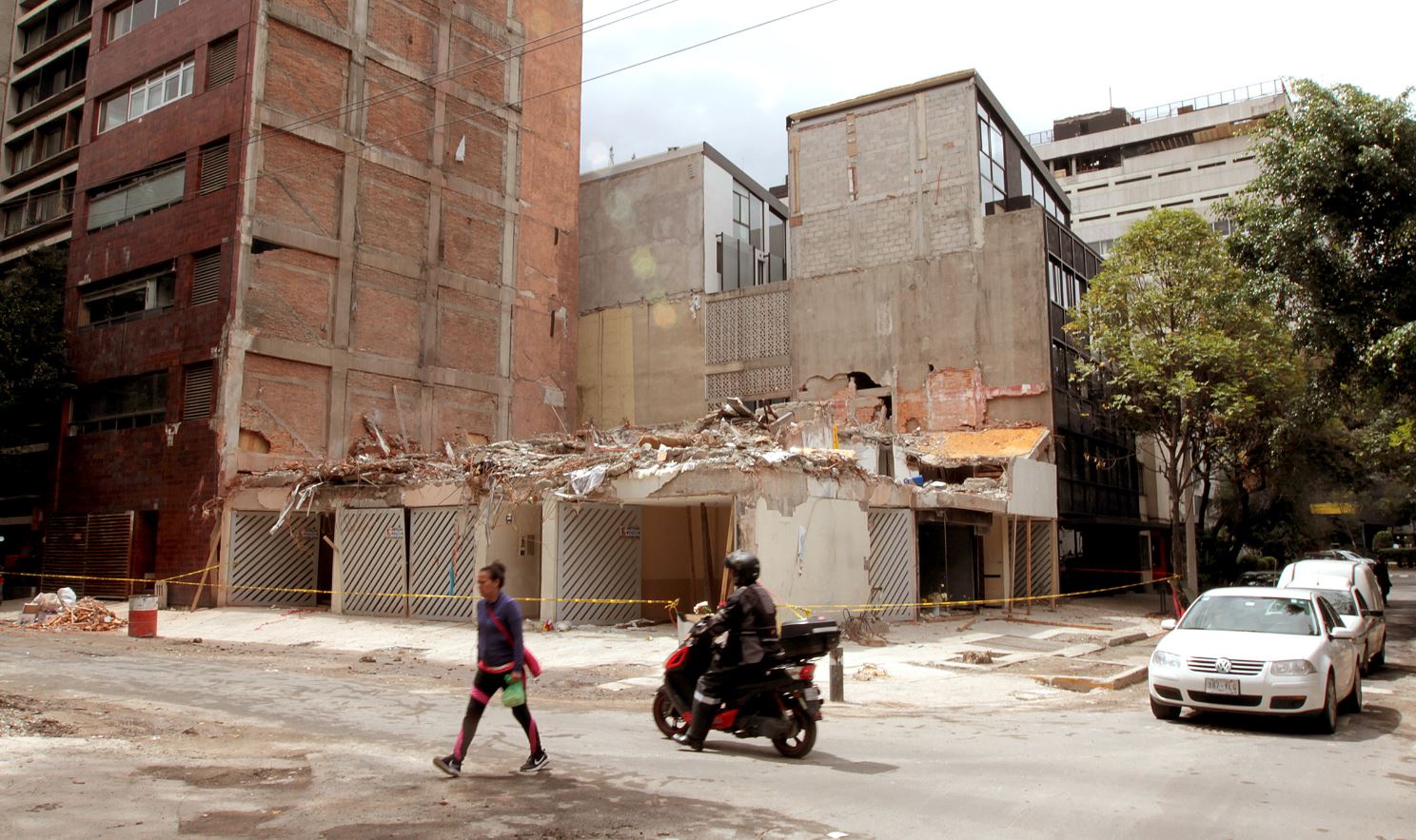 edificios afectados por el sismo cdmx