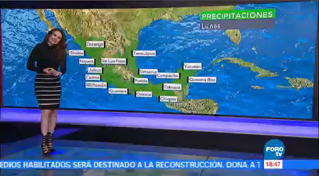 Clima Noticias Mayte Carranco Zona De Inestabilidad Golfo De Tehuantepec