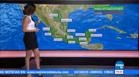 Clima Hora Daniela Álvarez Tres Canales Baja Presión
