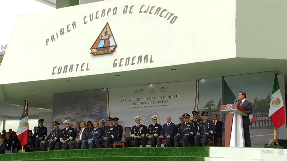 EPN reconoce a las Fuerzas Armadas
