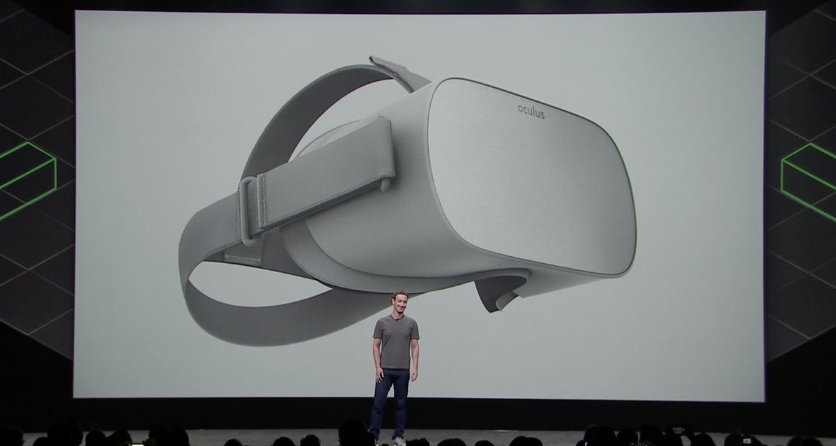 Zuckerberg presenta Oculus Go nuevas gafas virtuales