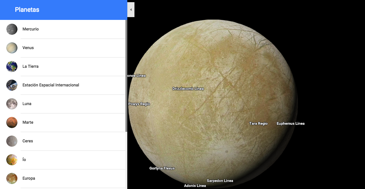 Google Maps te permite viajar a las lunas de Saturno 