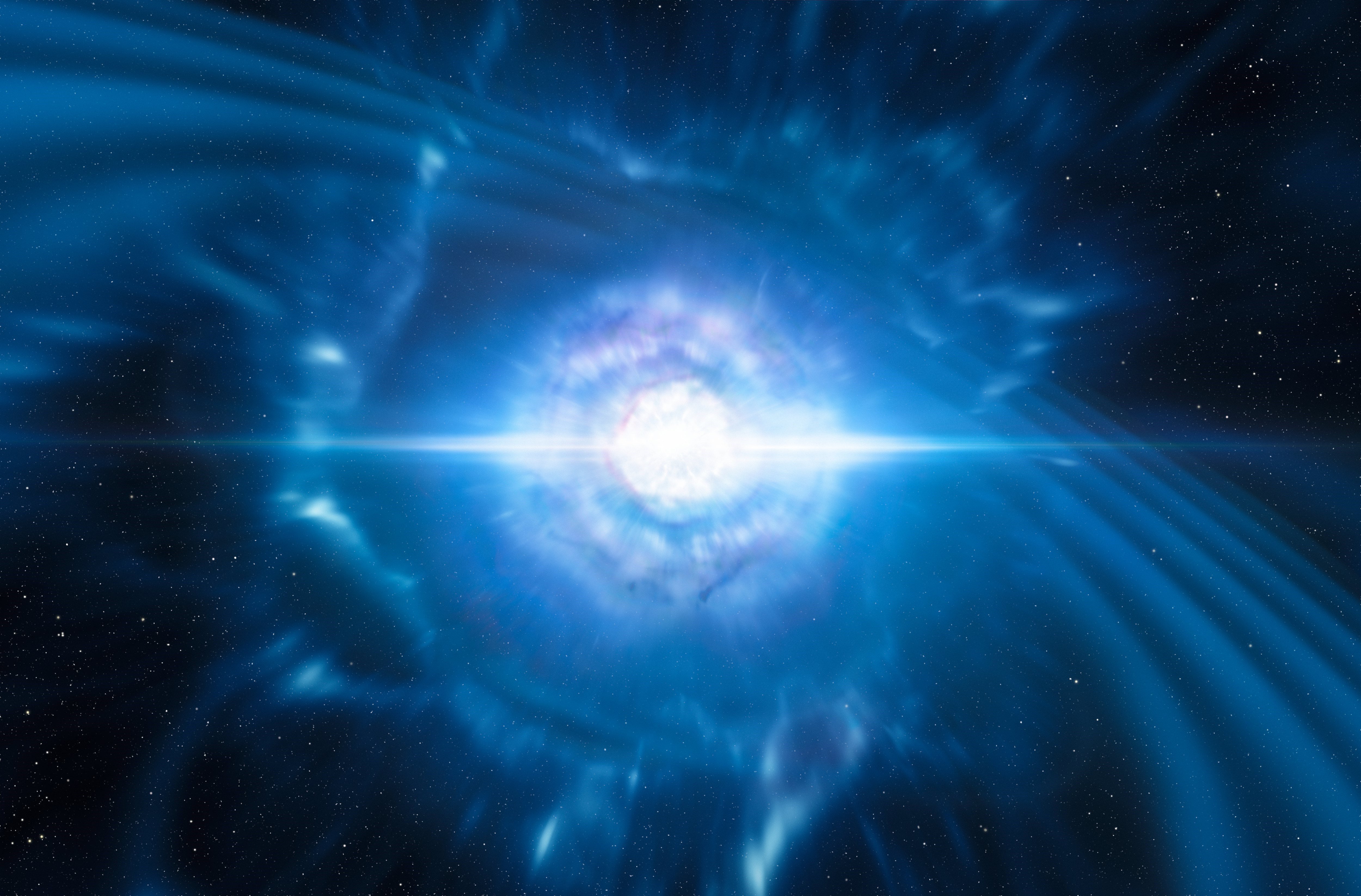 Científicos observan, por primera vez, luz y ondas gravitacionales de suceso cósmico