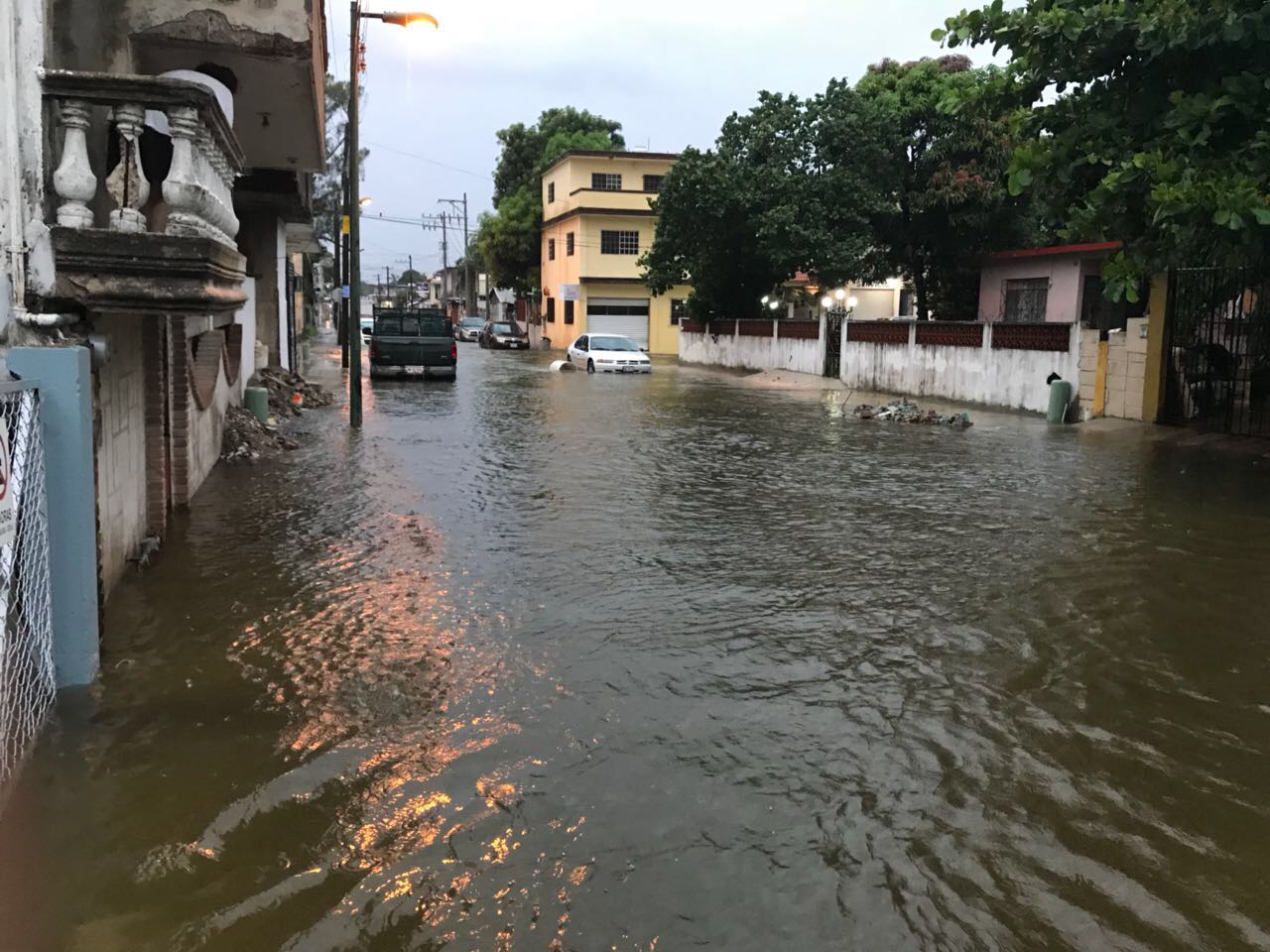 intensas lluvias provocan inundaciones municipios tamaulipas