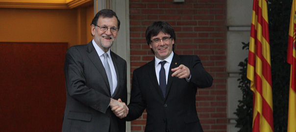 Puigdemont podría debatir Cataluña Rajoy Senado