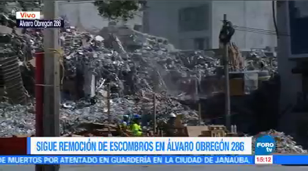 Inicia Demolición Edificio Colapsado Sismo Álvaro Obregón