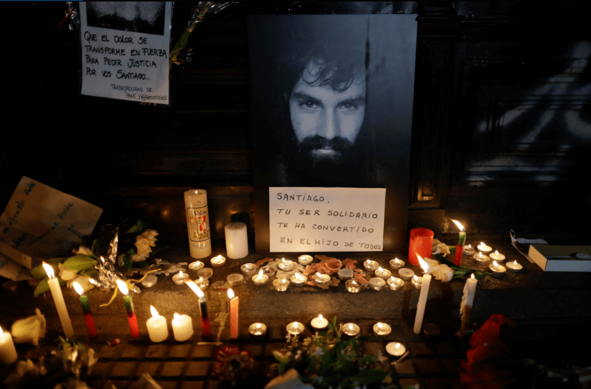 La desaparición y muerte de Santiago Maldonado conmocionaron a Argentina