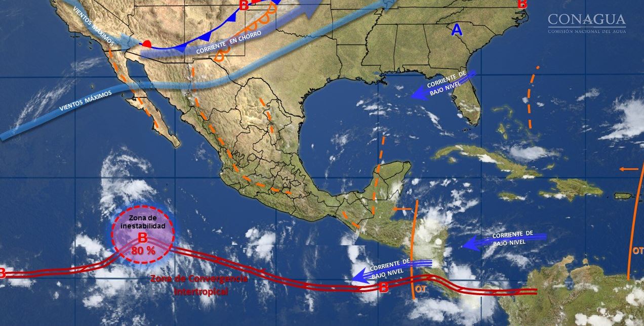 meteorologico tormentas chihuahua sinaloa chiapas conagua