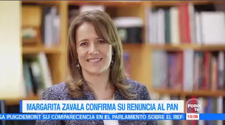 Margarita Zavala PAN 33 Años Militancia Salida Del Partido Acción Nacional