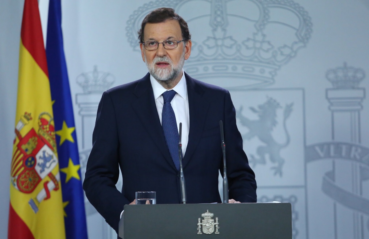 rajoy requiere presidente catalan que aclare si ha declarado independencia